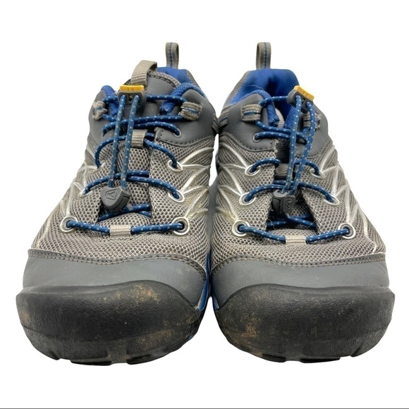 KEEN Chandler CNX Trail Shoe Gray Blue Silver Womens Size 8 Youth Size 6 - Picture 5 of 10